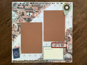 Premade Scrapbook Pages