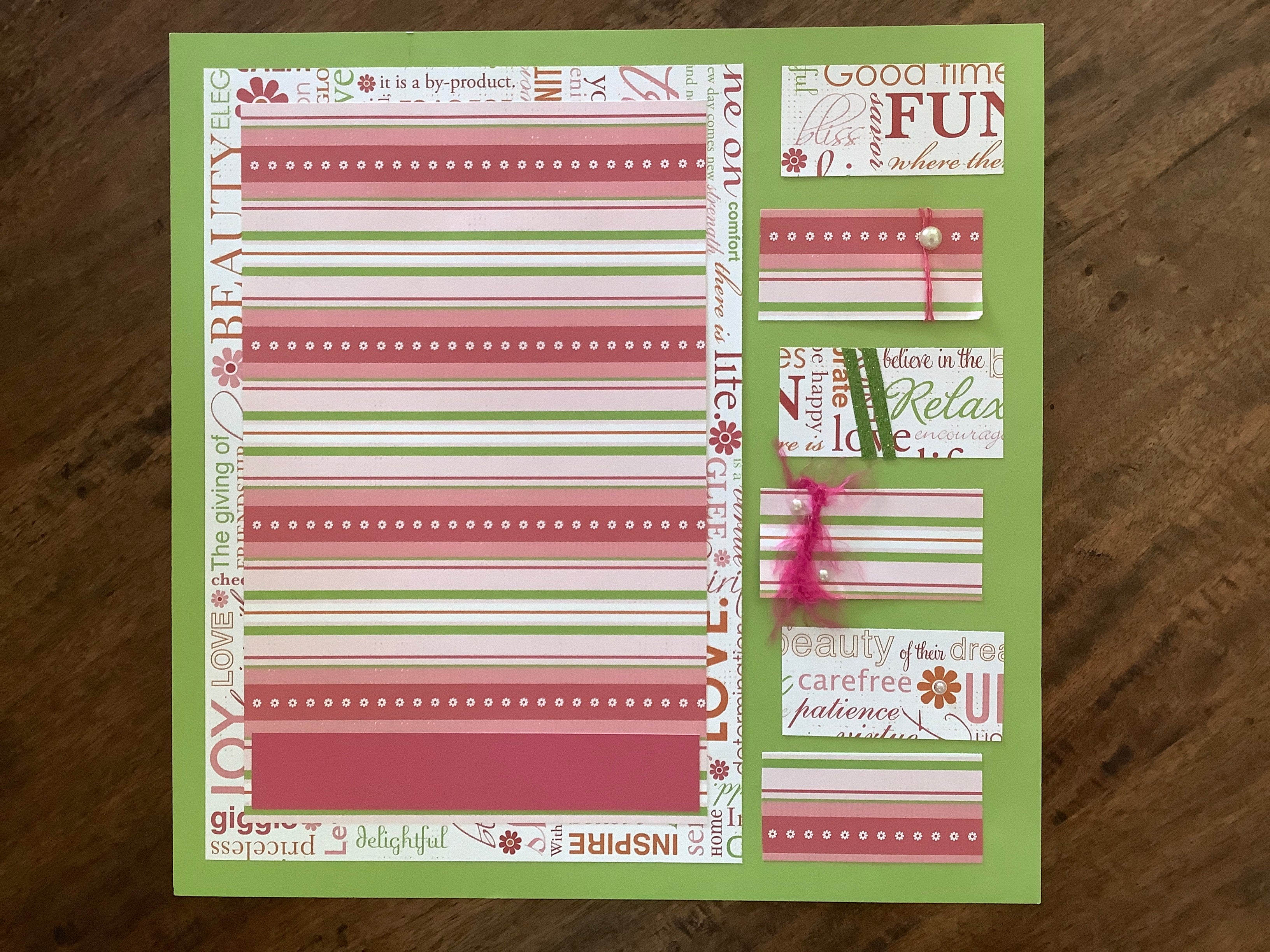 Premade Scrapbook Pages