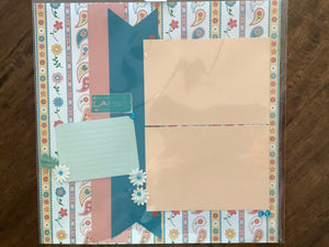 Premade Scrapbook Pages