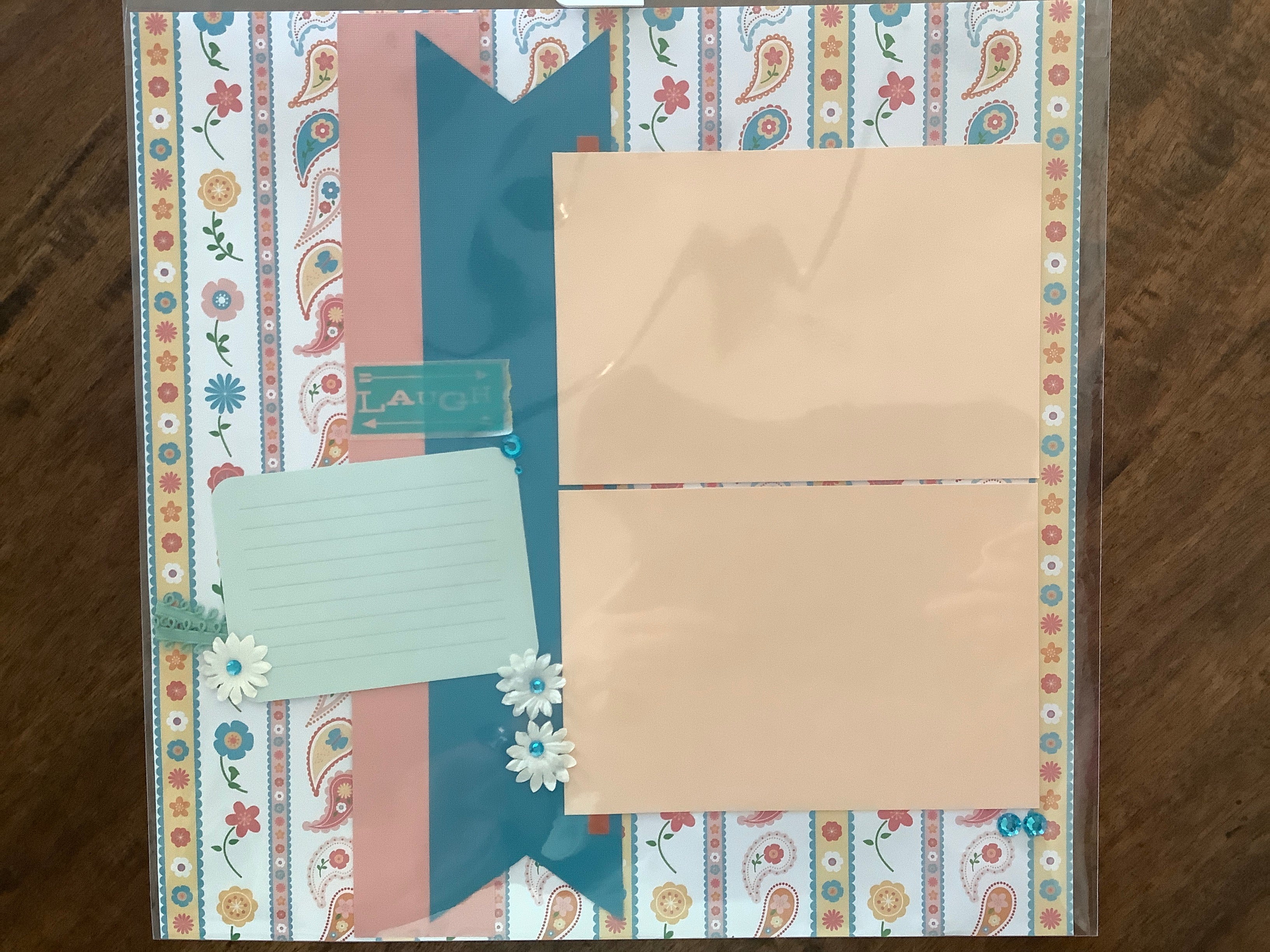 Premade Scrapbook Pages