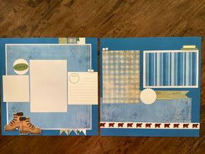 Premade Scrapbook Pages