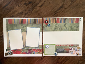 Premade Scrapbook Pages