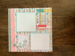 Premade Scrapbook Pages