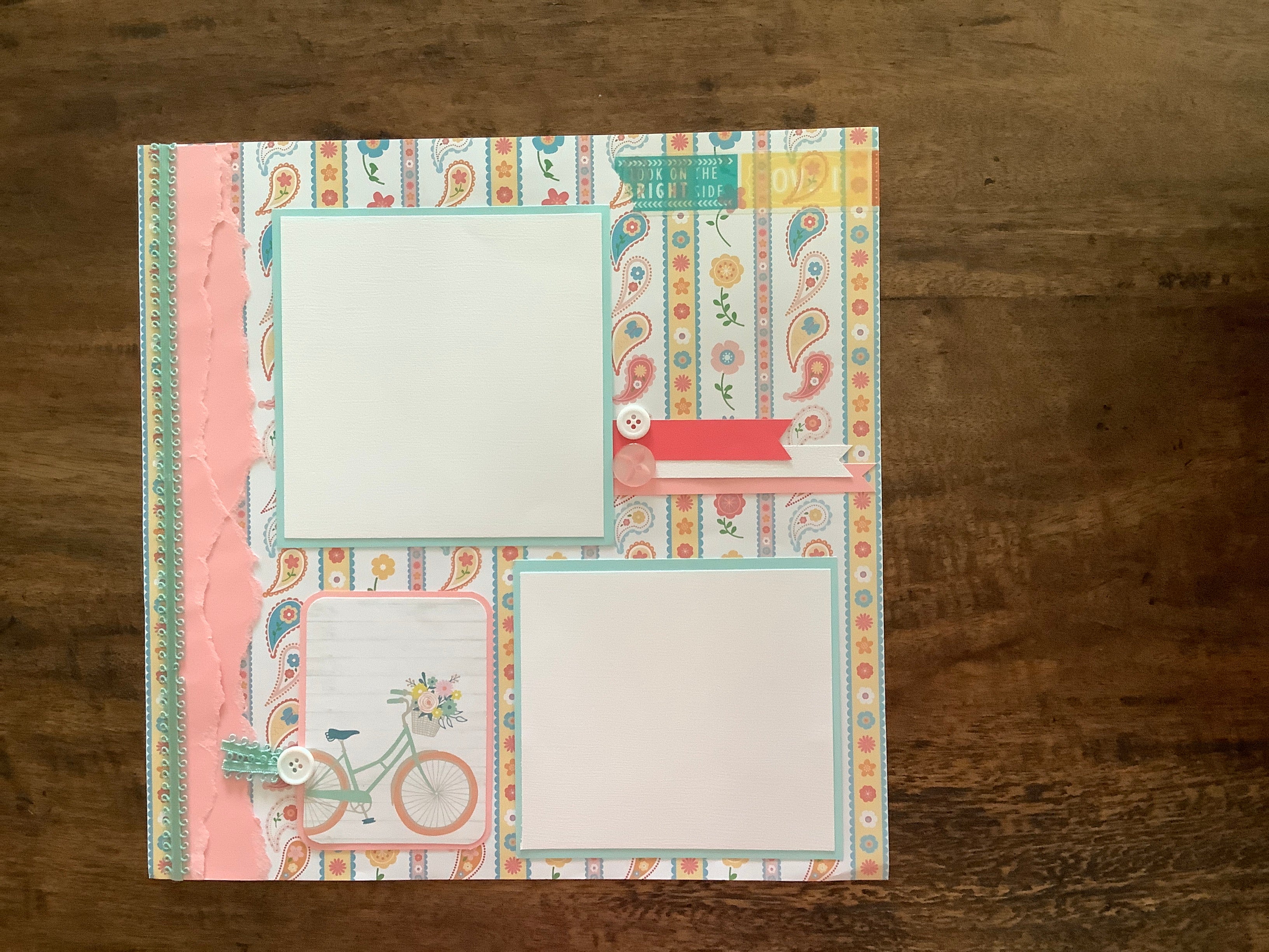 Premade Scrapbook Pages