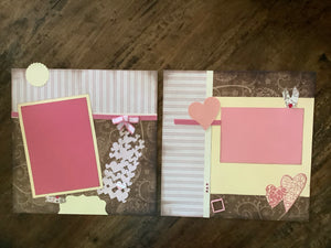 Premade Scrapbook Pages