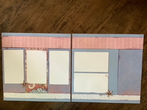 Premade Scrapbook Pages