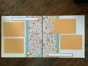 Premade Scrapbook Pages