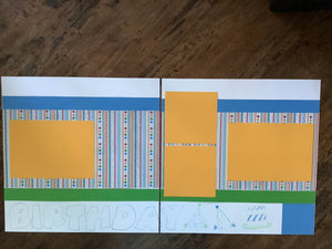 Premade Scrapbook Pages