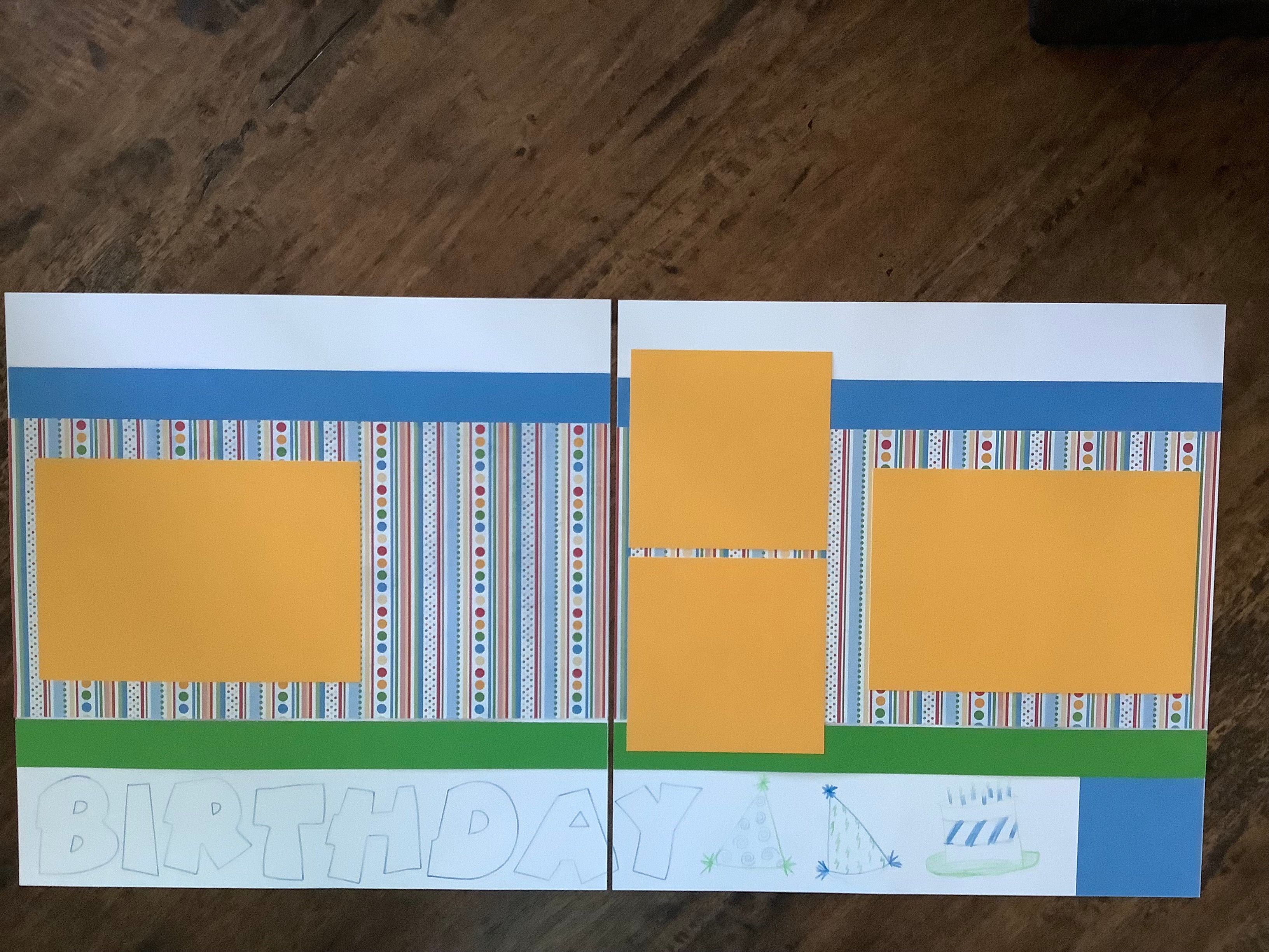 Premade Scrapbook Pages