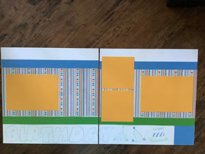 Premade Scrapbook Pages