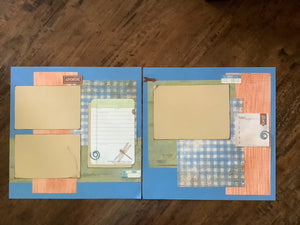 Premade Scrapbook Pages