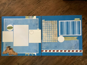 Premade Scrapbook Pages