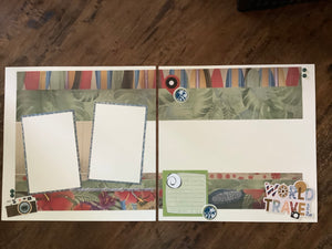 Premade Scrapbook Pages