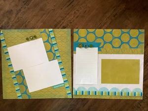 Premade Scrapbook Pages