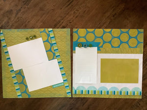 Premade Scrapbook Pages