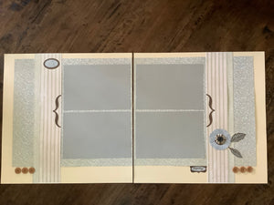 Premade Scrapbook Pages