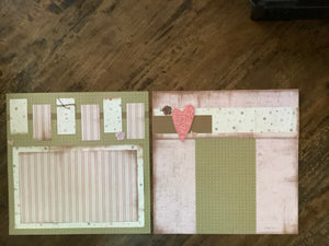 Premade Scrapbook Pages