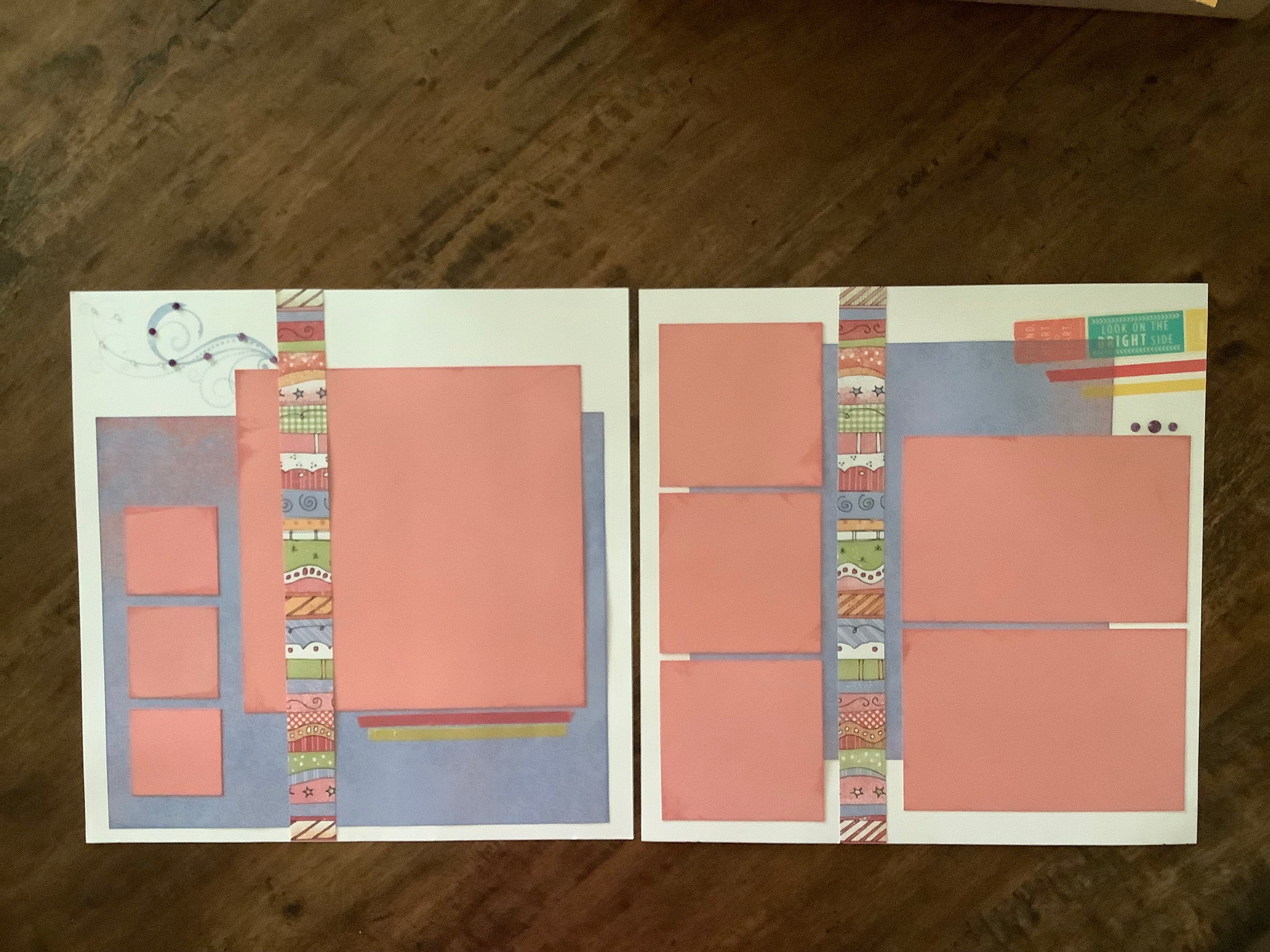 Premade Scrapbook Pages