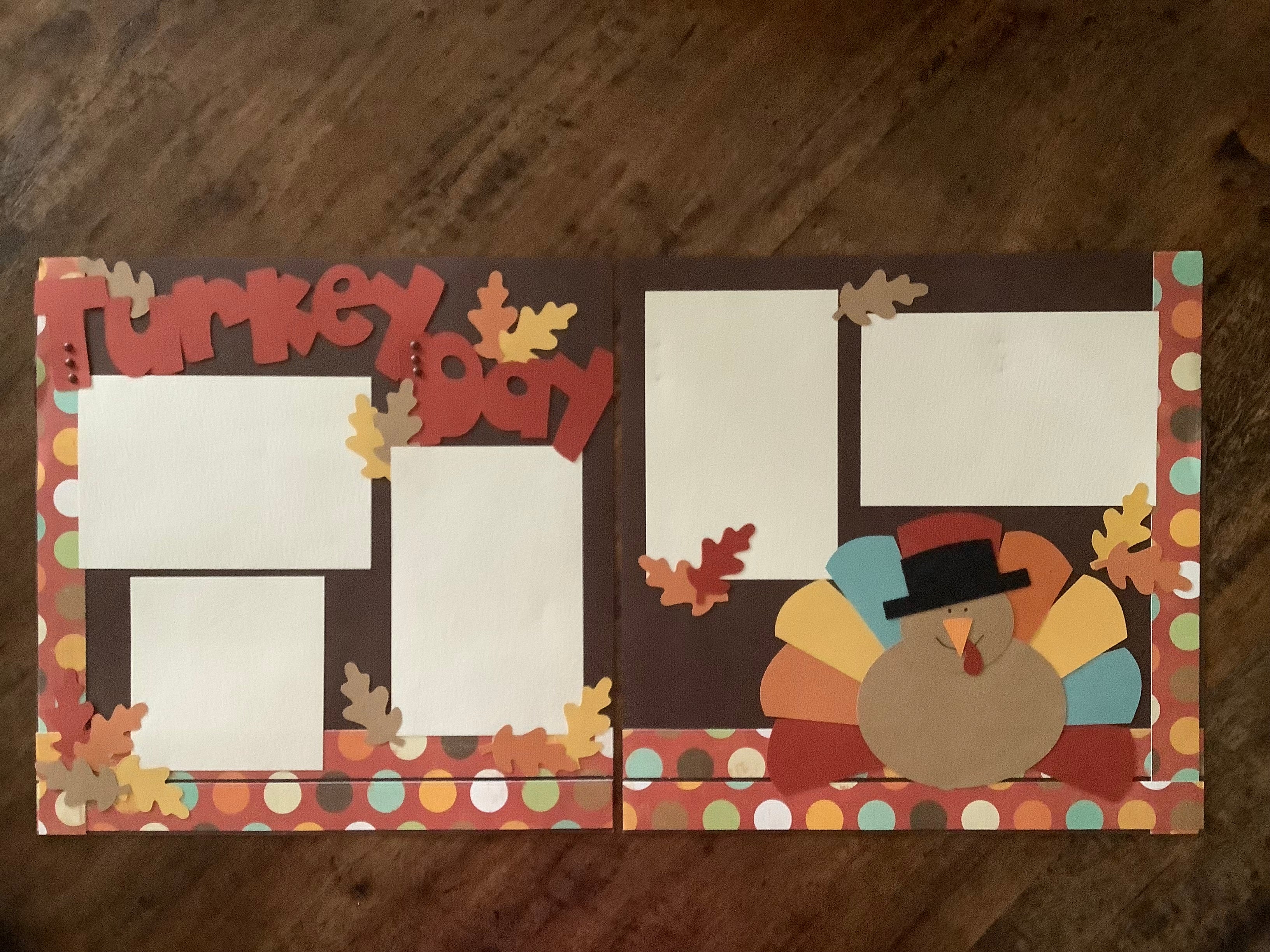 Premade Scrapbook Pages