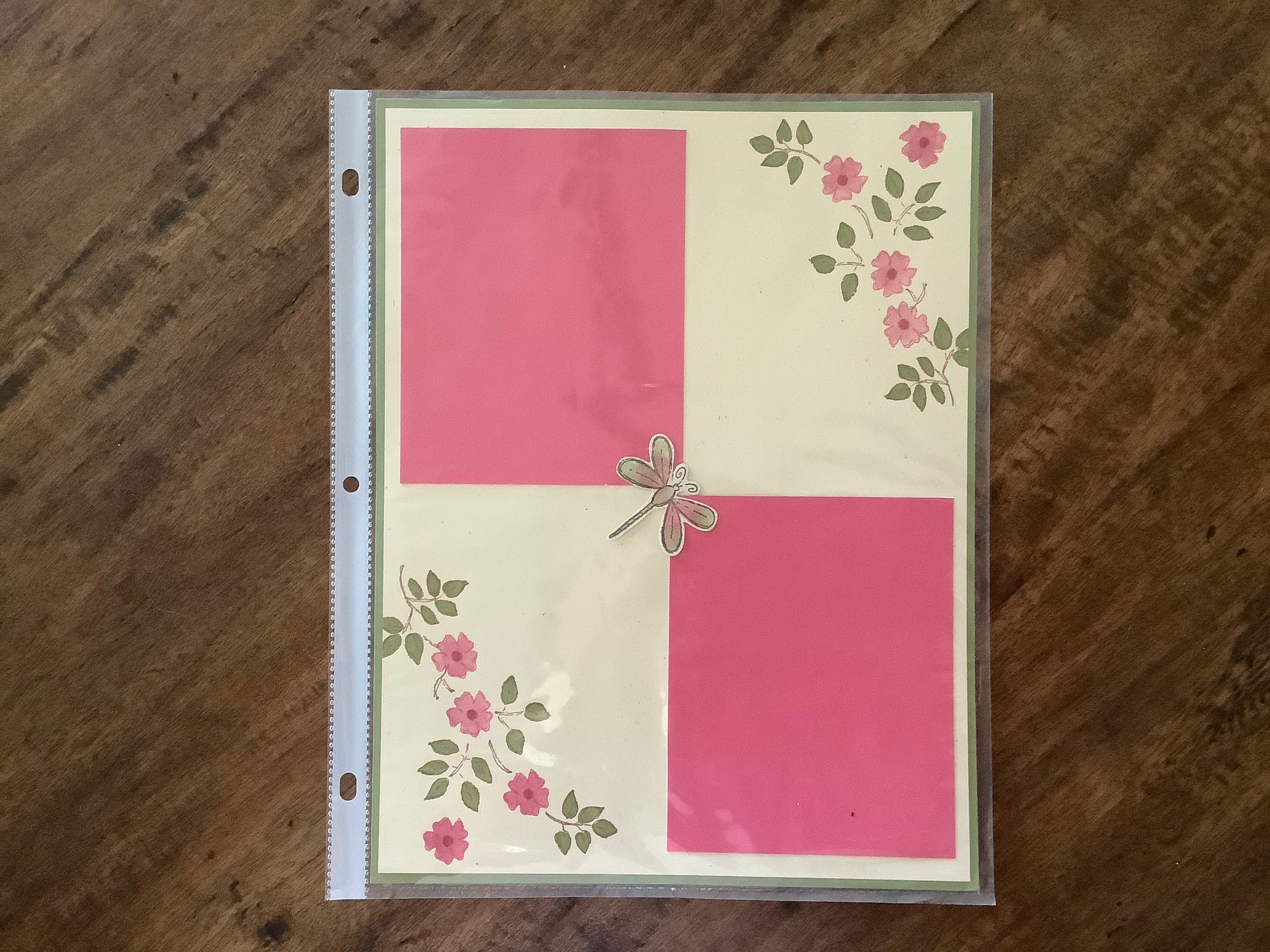 Premade Scrapbook Pages