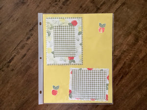 Premade Scrapbook Pages