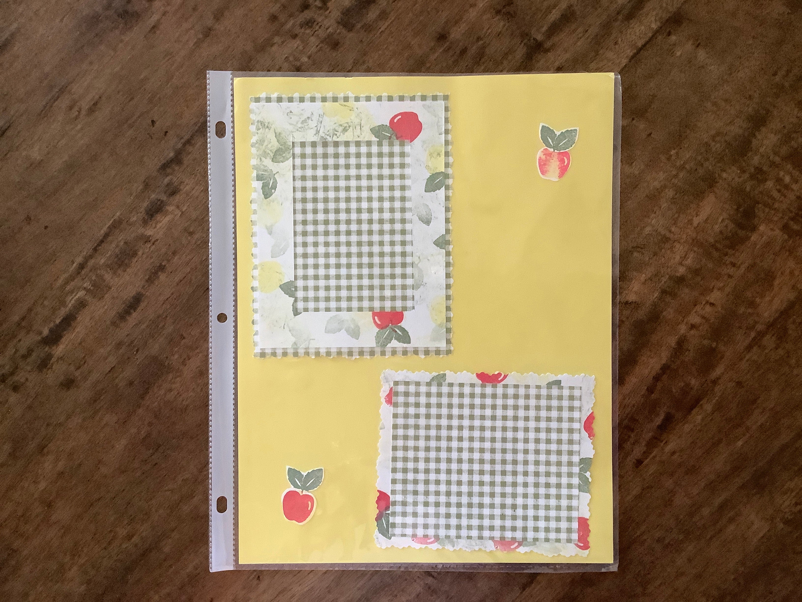 Premade Scrapbook Pages