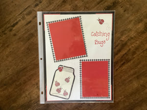 Premade Scrapbook Pages