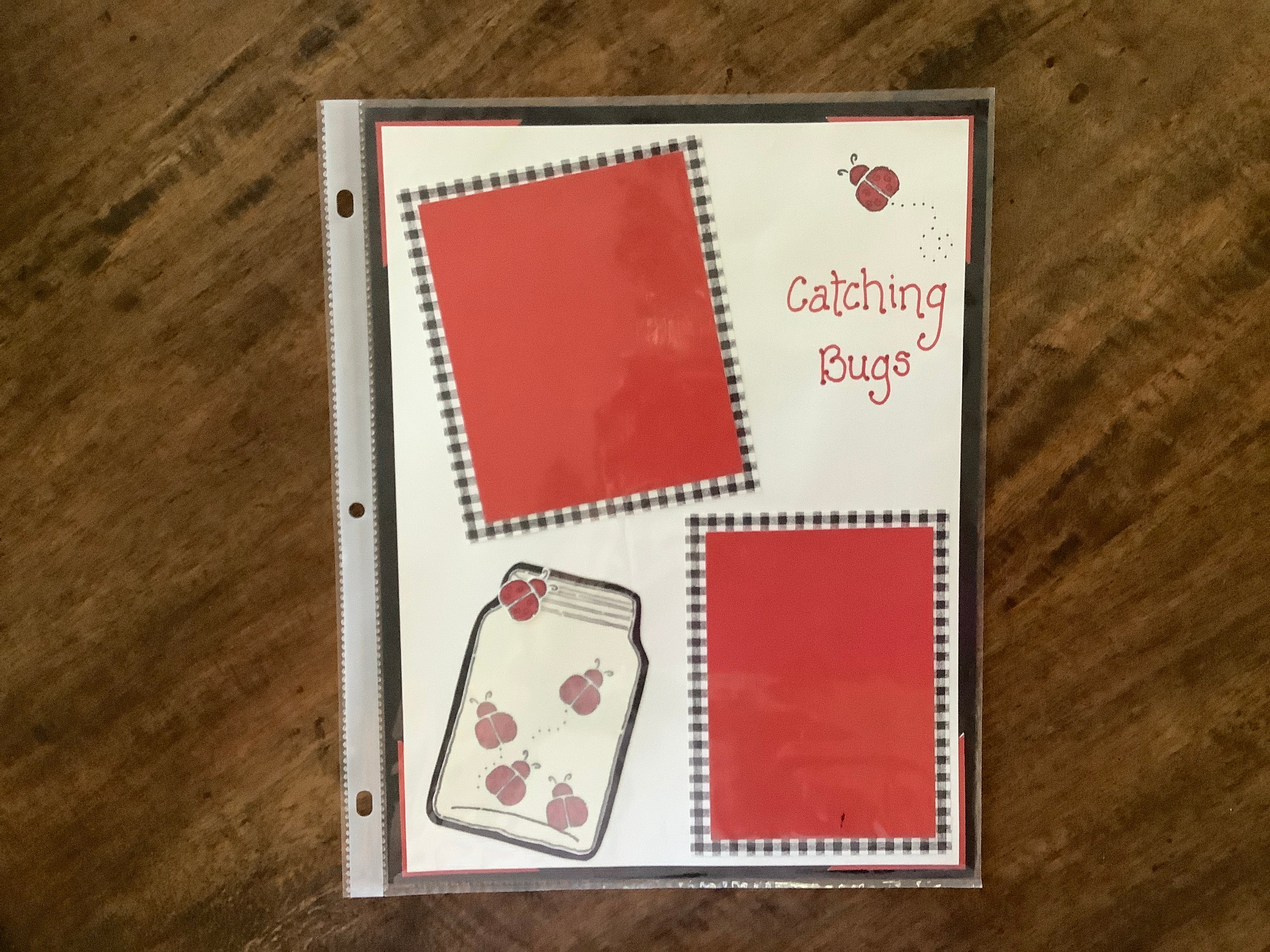 Premade Scrapbook Pages