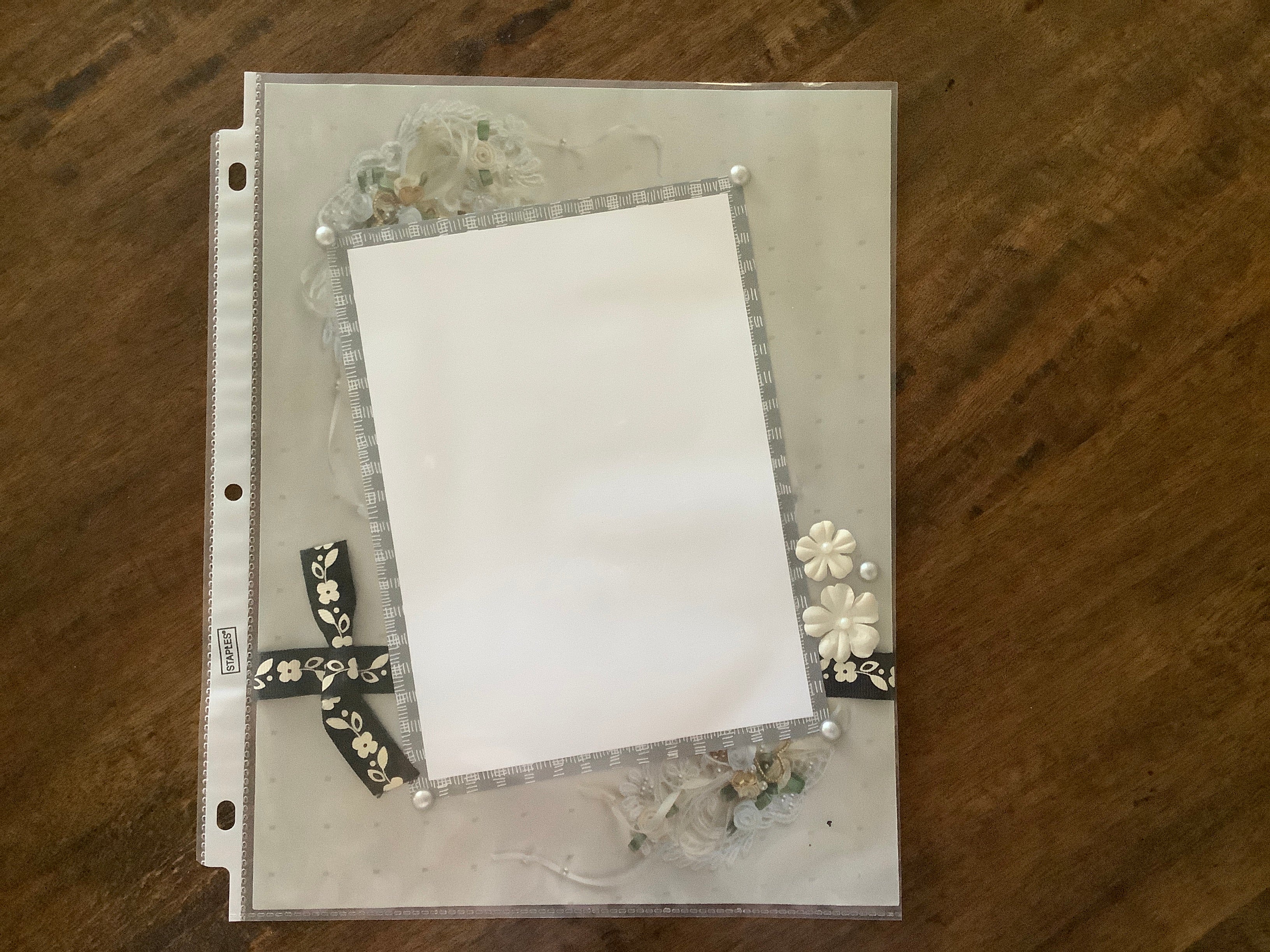 Premade Scrapbook Pages