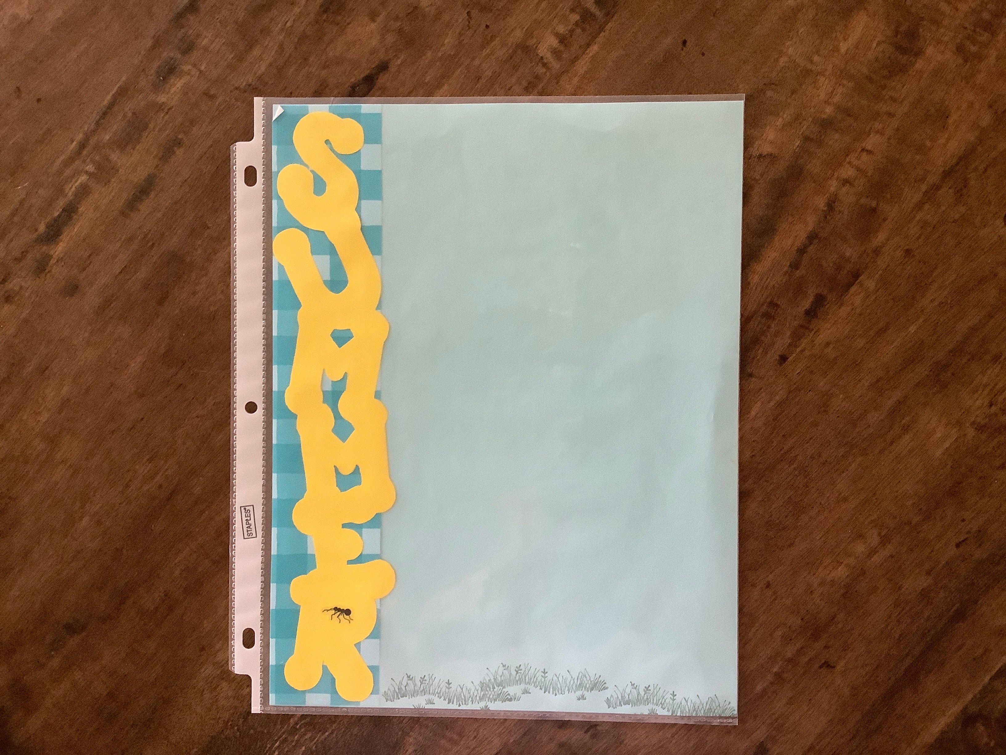 Premade Scrapbook Pages