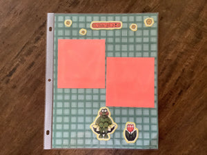 Premade Scrapbook Pages