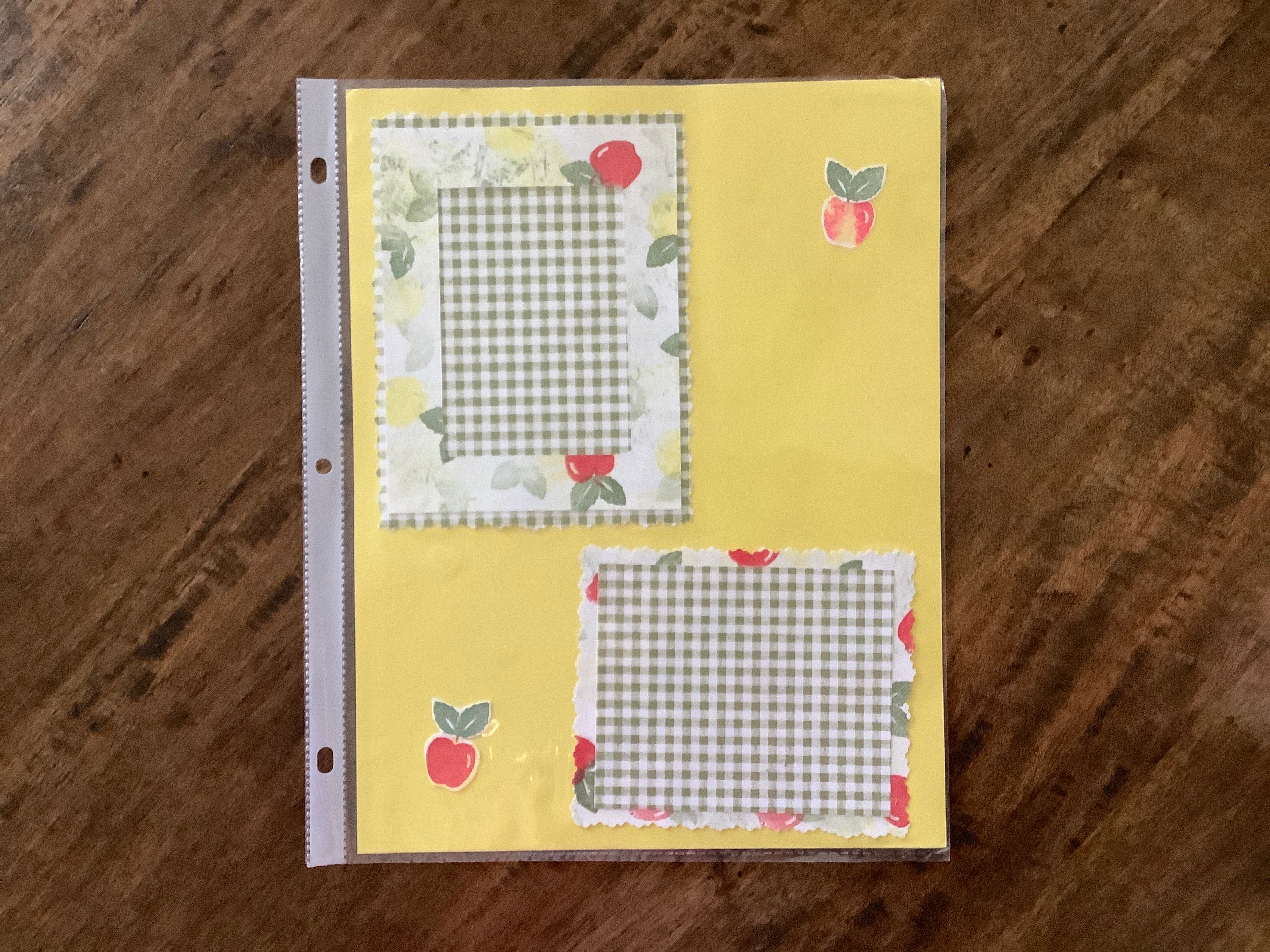Premade Scrapbook Pages