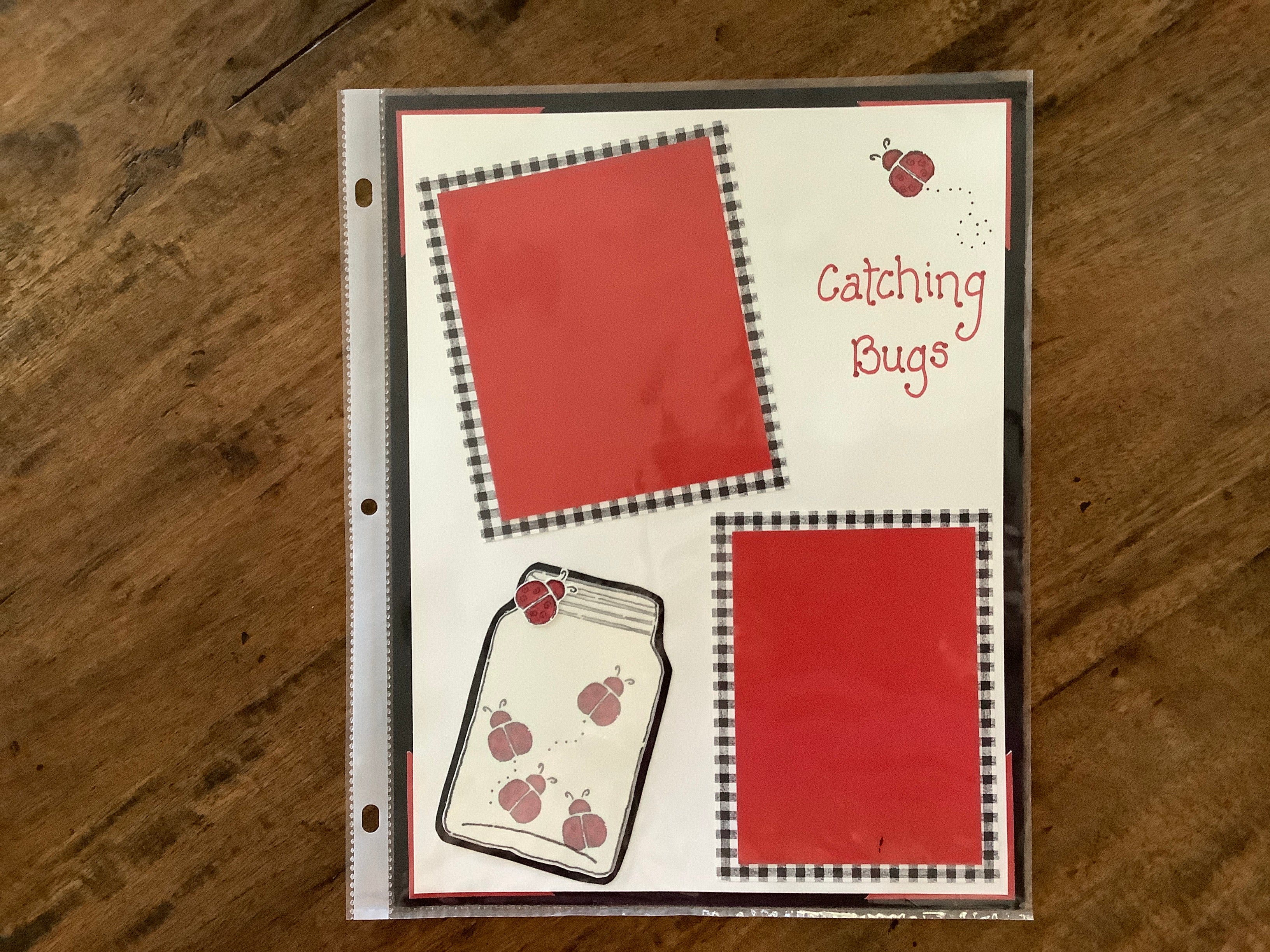 Premade Scrapbook Pages