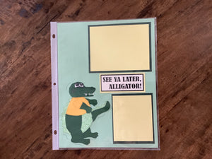 Premade Scrapbook Pages