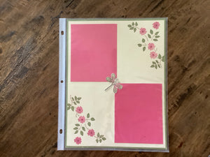 Premade Scrapbook Pages