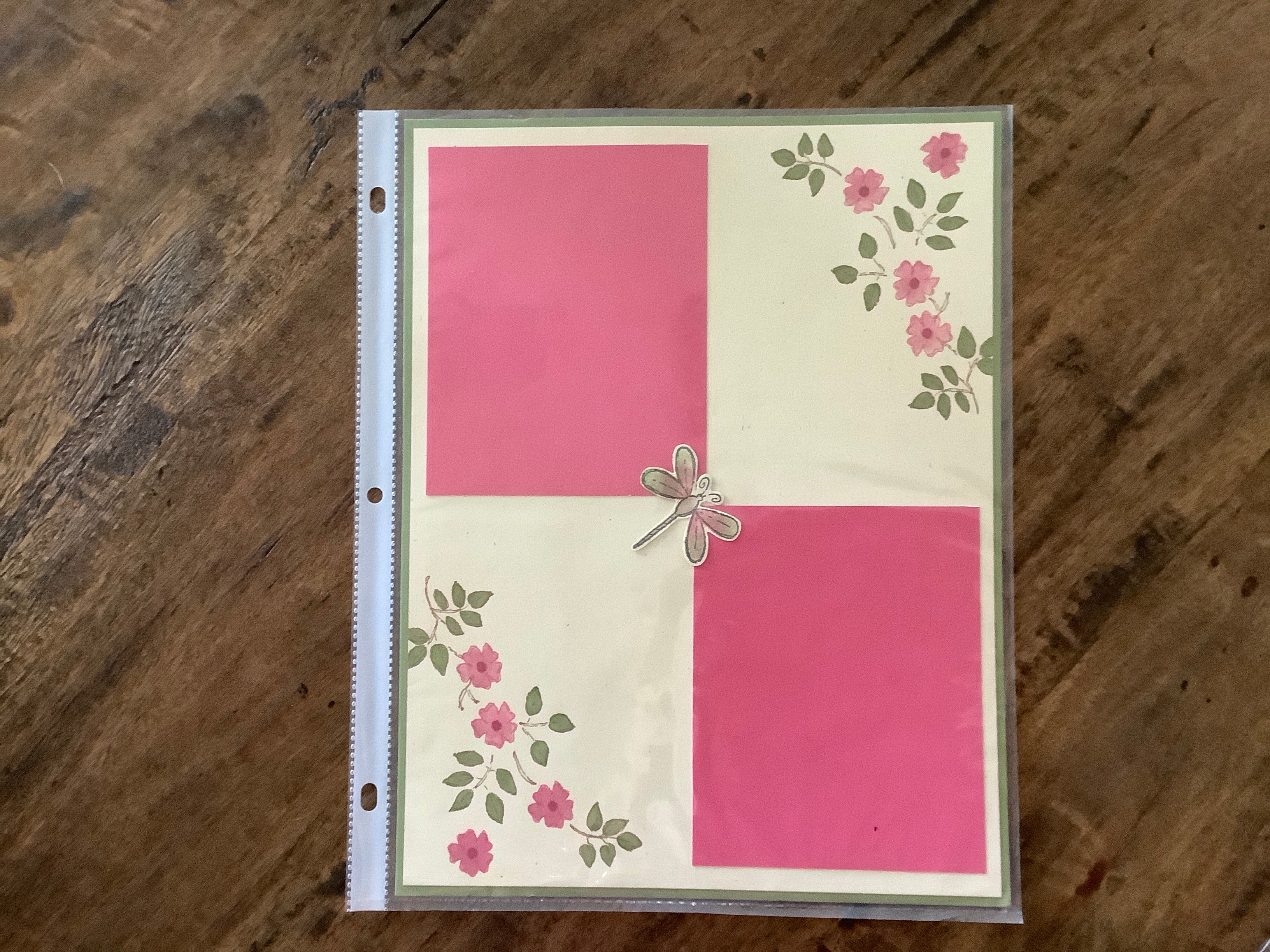 Premade Scrapbook Pages