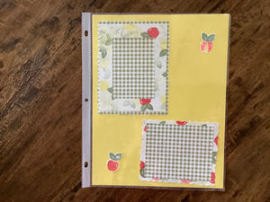 Premade Scrapbook Pages