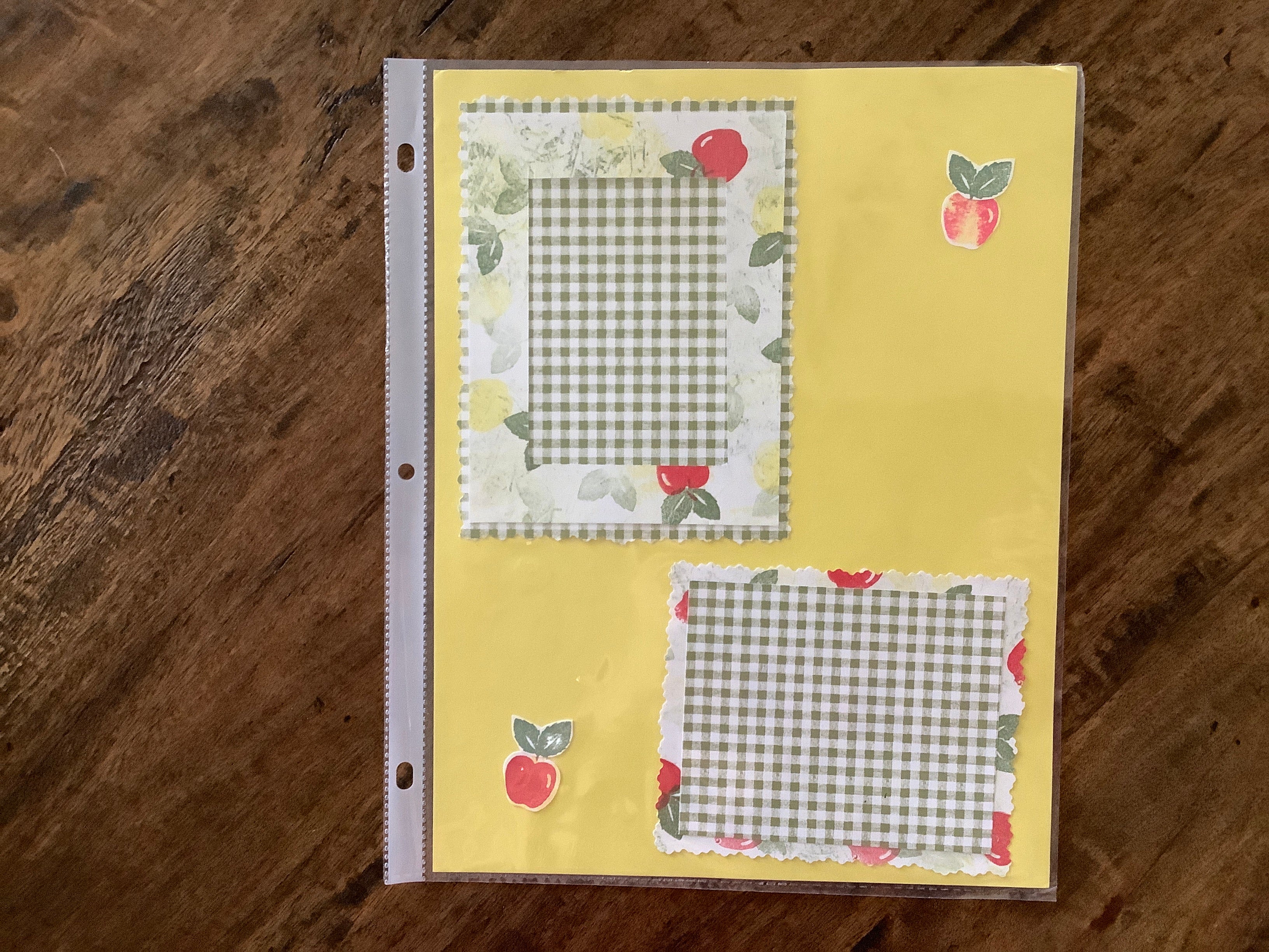 Premade Scrapbook Pages