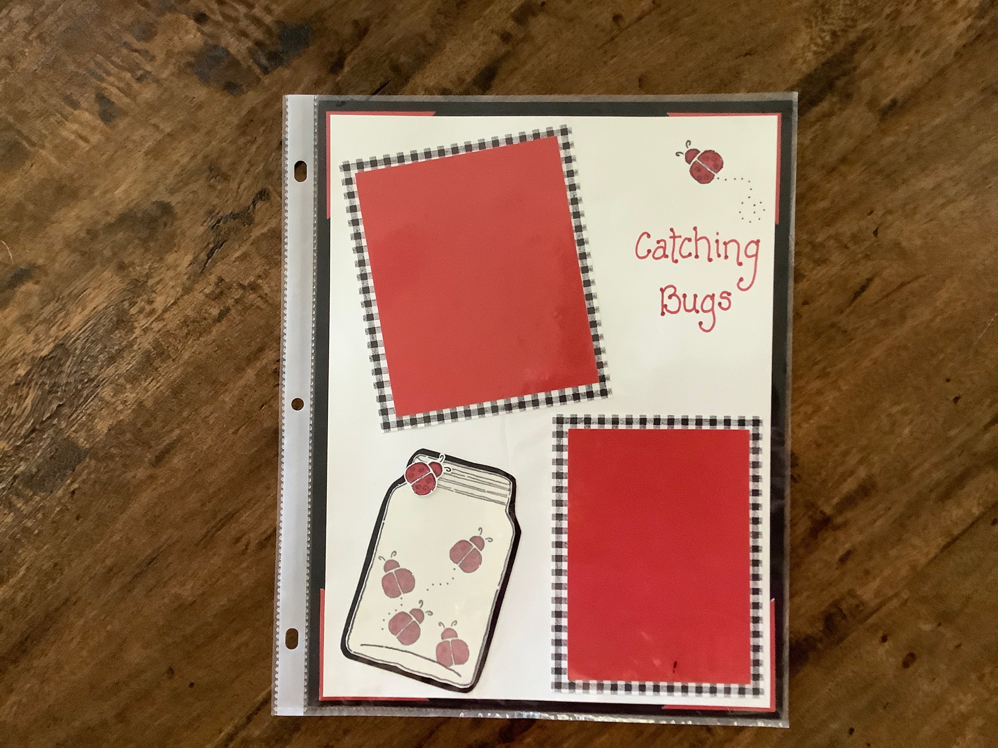 Premade Scrapbook Pages