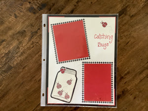 Premade Scrapbook Pages