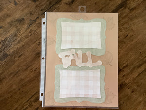 Premade Scrapbook Pages