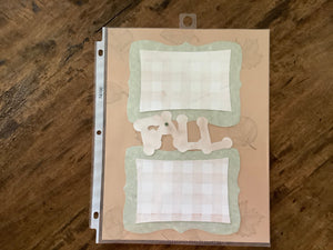 Premade Scrapbook Pages