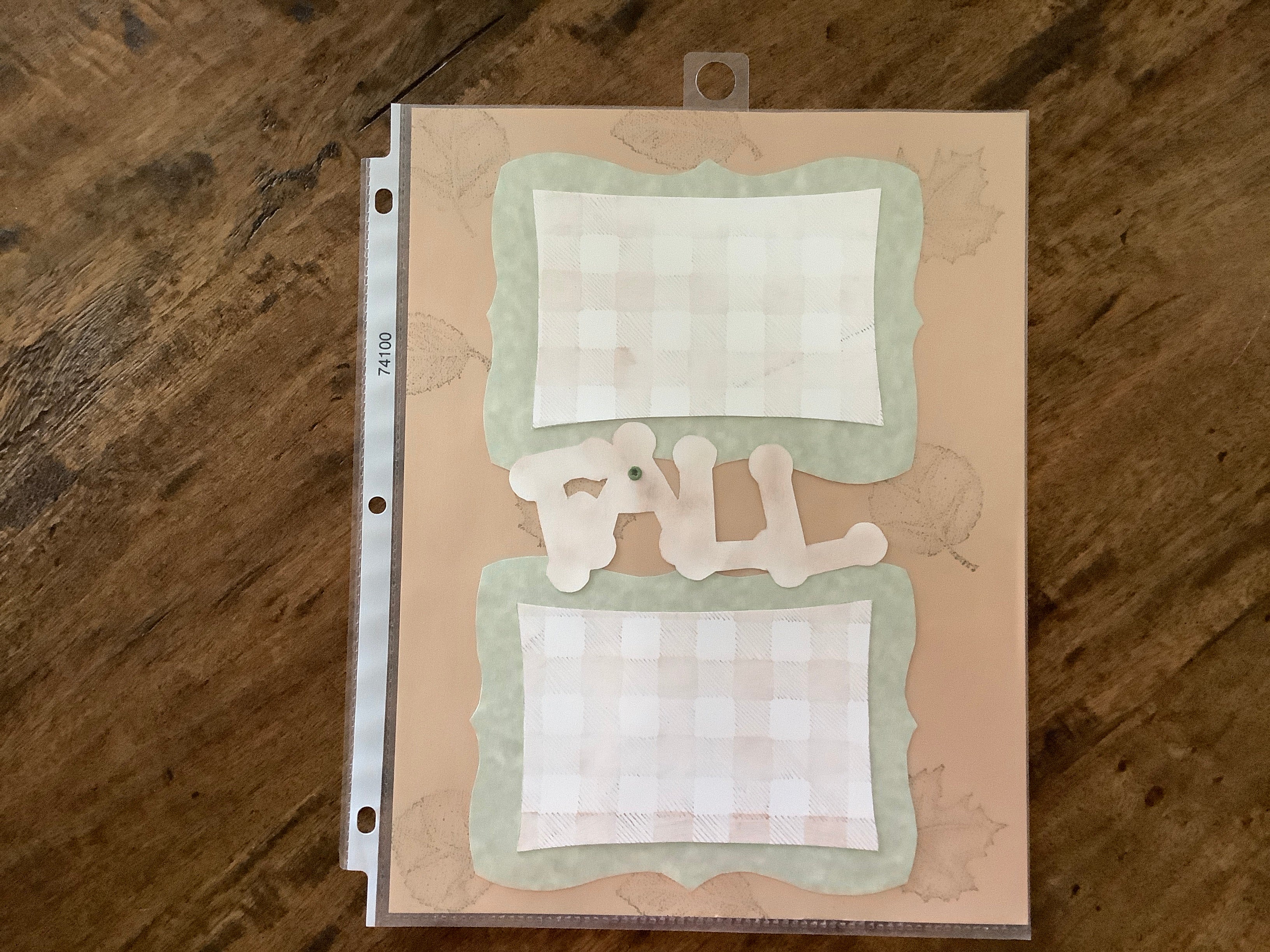 Premade Scrapbook Pages