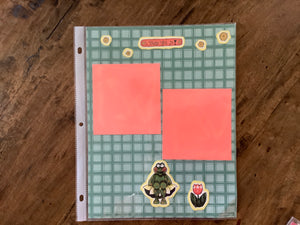 Premade Scrapbook Pages