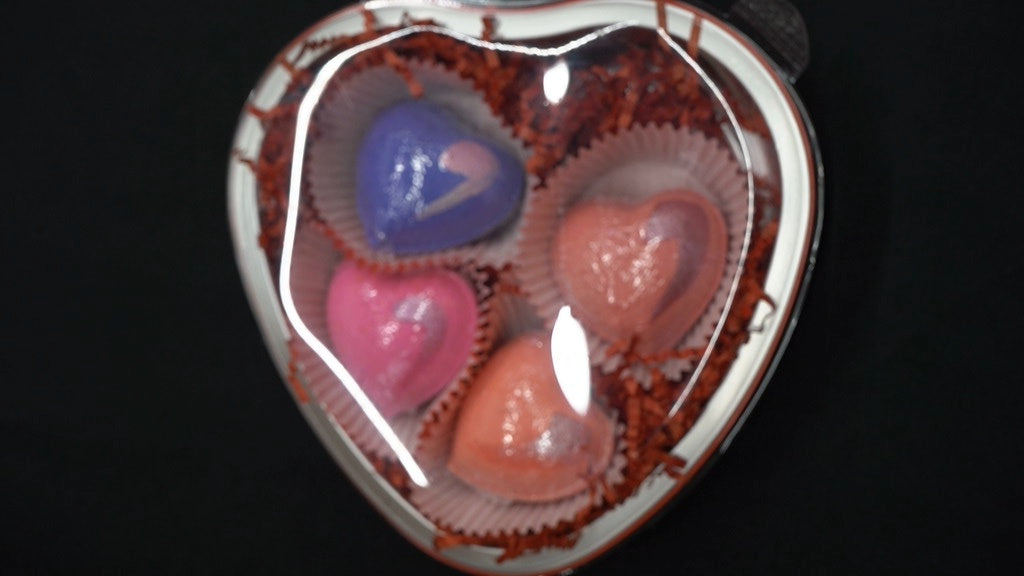 Bath Bomb Heart Box