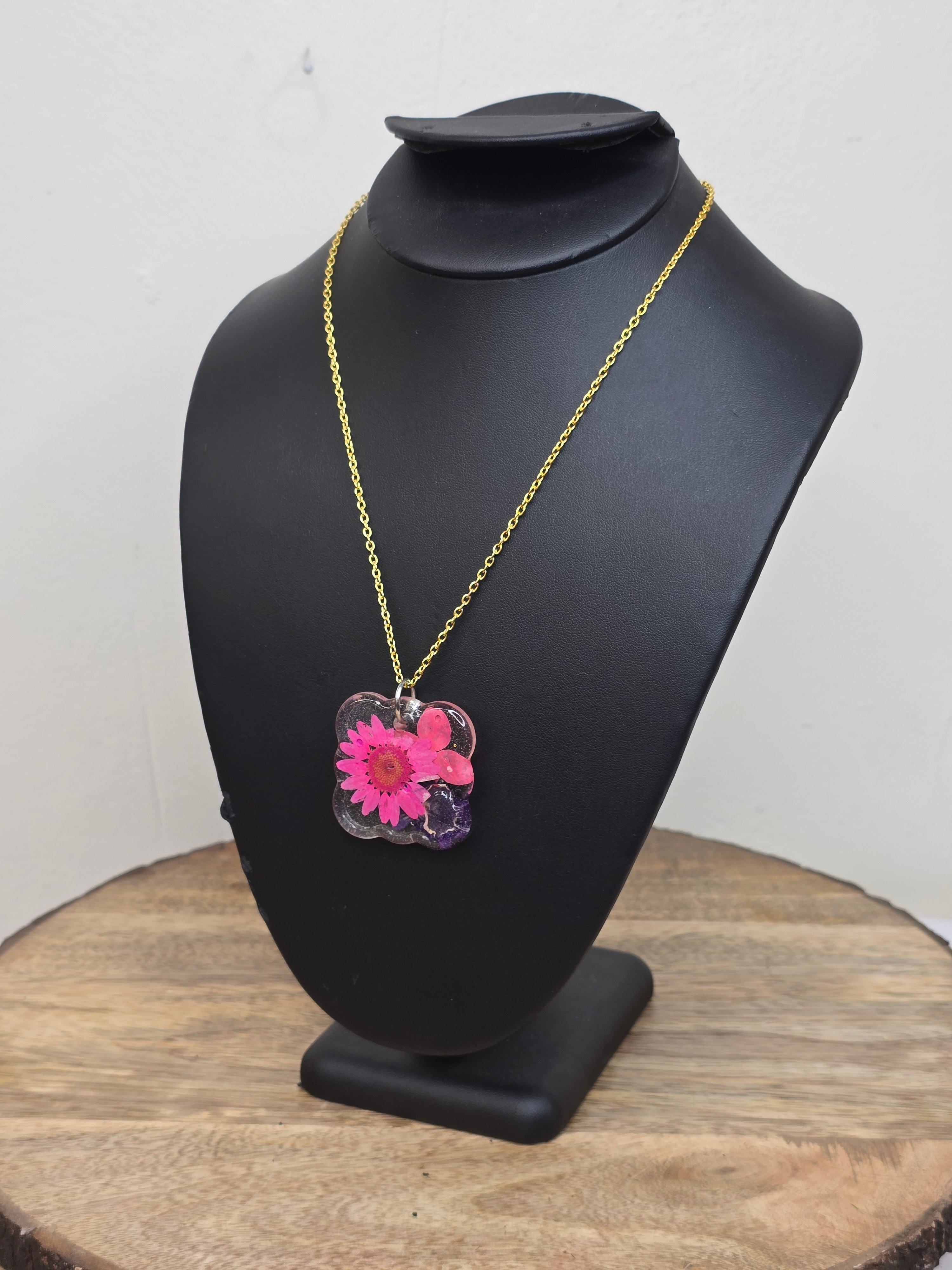 Dried Floral Necklaces