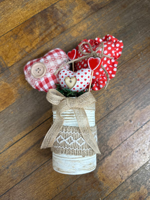 Heart jar