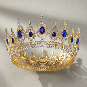 SWEETV Royal Queen Crown for Women: Black