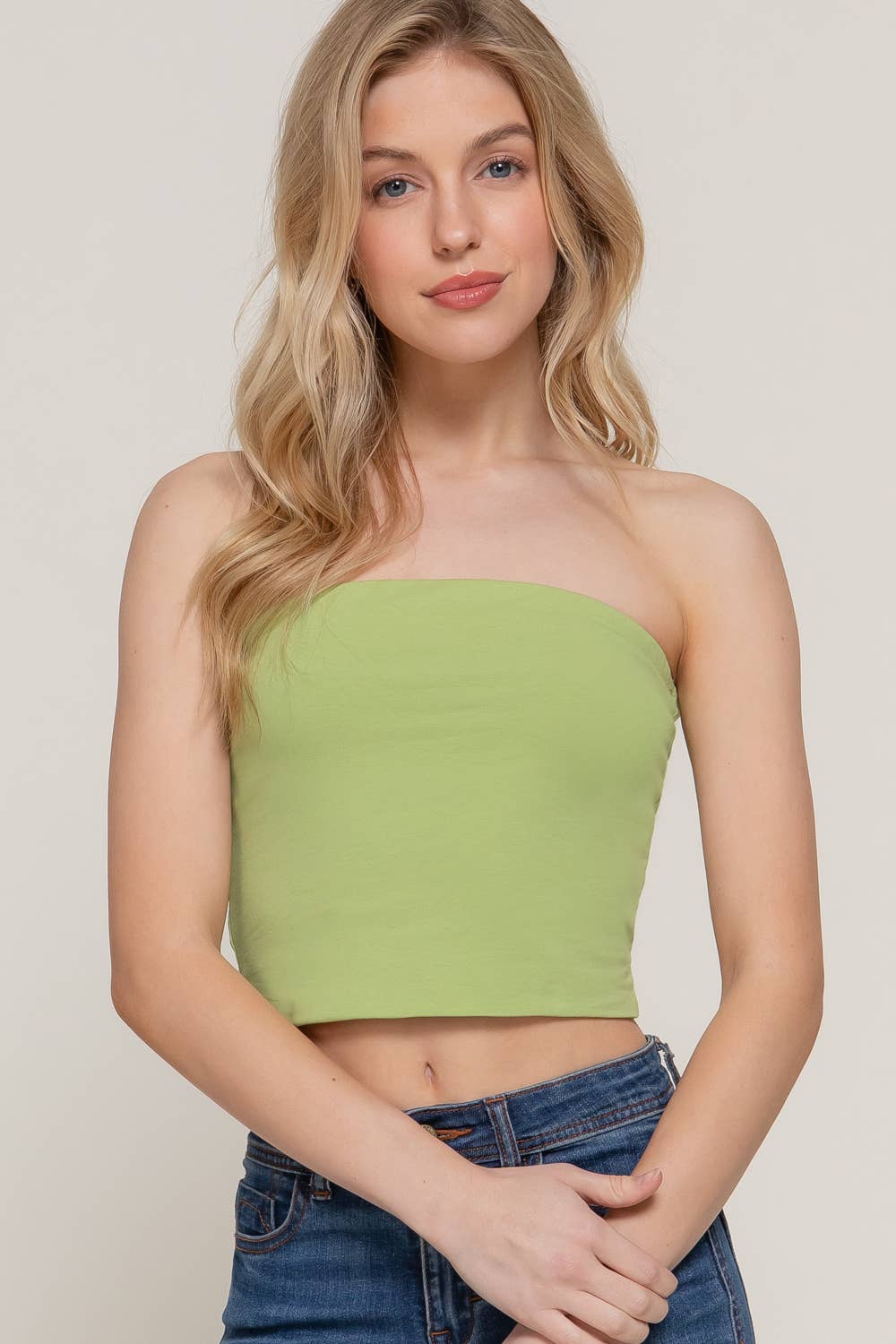 Fitted Crop Tube