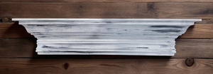 White shelf